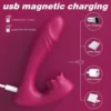 The One And Only 3 in 1 Licking Bio Air Vibrator (Pink)