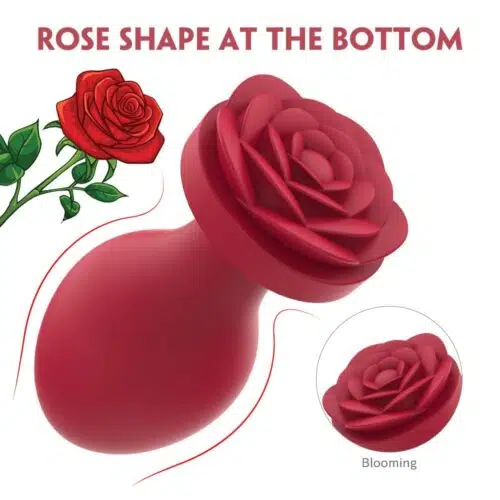La’ Rosa Anal Butt Plug Set (Red)
