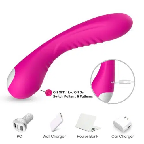 Secret Lover™Silent G-Spot Vibrator (Pink)