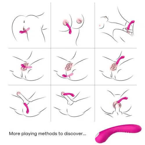 Secret Lover™Silent G-Spot Vibrator (Pink)