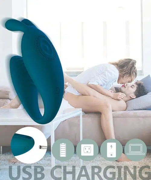 Enticement- Rabbit Remote Couples Vibrator