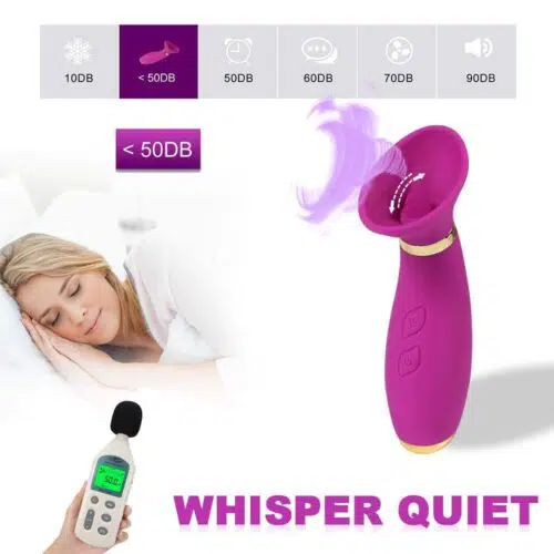 Temptations Sucking Licking Tongue Vibrator