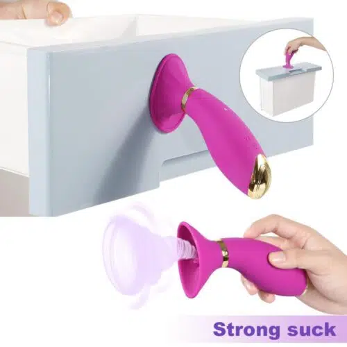 Temptations Sucking Licking Tongue Vibrator