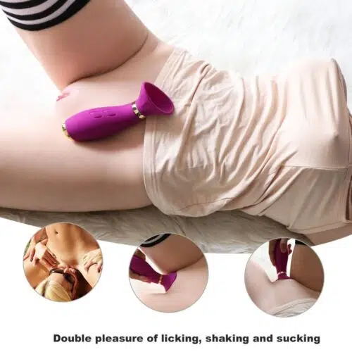 Temptations Sucking Licking Tongue Vibrator