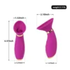 Temptations Sucking Licking Tongue Vibrator