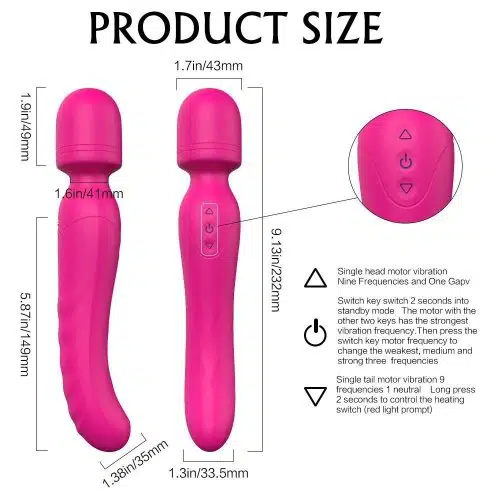The Vibe Luxury Heating Wand 🔥