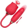 Fantasy Thrusting Rose Vibrator