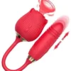 Fantasy Thrusting Rose Vibrator
