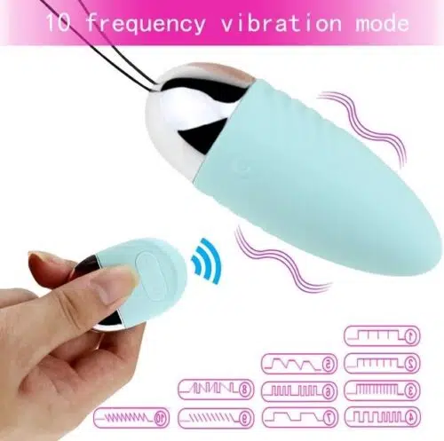True Desire Remote Love Egg Vibrator (White)