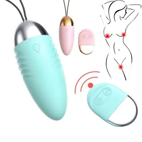 True Desire Remote Love Egg Vibrator (White)