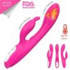 Ultimate Luxury Rabbit Heating Vibrator (Pink) 🔥