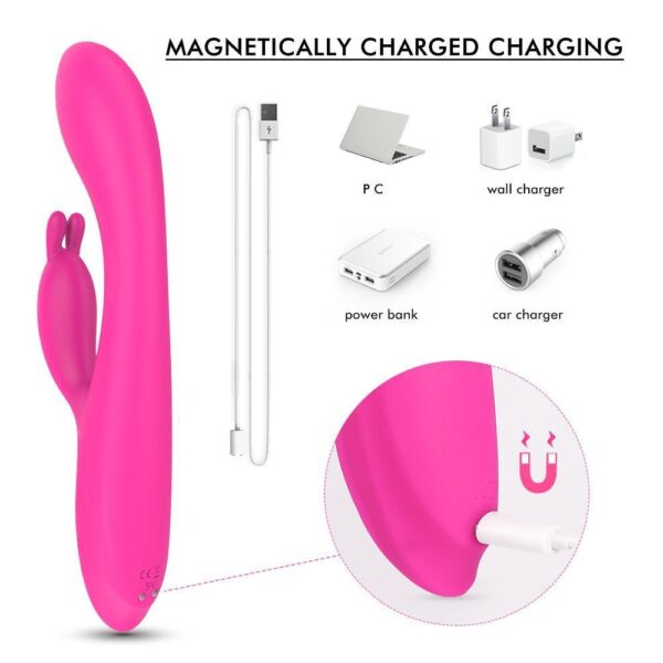 Ultimate Luxury Rabbit Heating Vibrator (Pink) 🔥