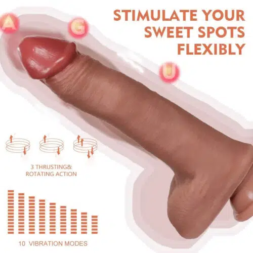 Mr. Phenomenon: Swirming, Rotating, Thrusting Vibrating Dildo