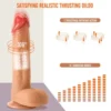 The Exotic Rollercoaster Trusting Vibrating Rotating & Ball Bearing Dildo