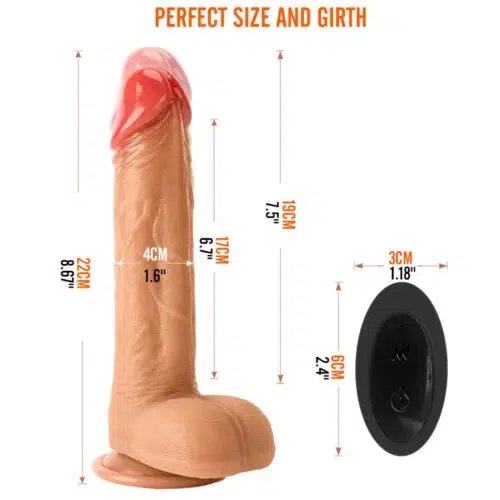 The Exotic Rollercoaster Trusting Vibrating Rotating & Ball Bearing Dildo