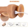 The Exotic Rollercoaster Trusting Vibrating Rotating & Ball Bearing Dildo