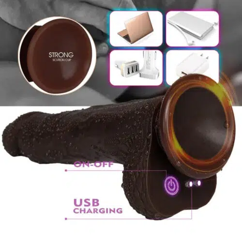4 in 1 Satisfy Pro Thrusting Rotating Dildo