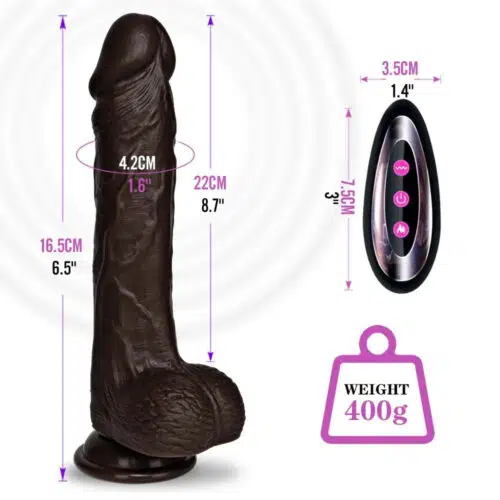 4 in 1 Satisfy Pro Thrusting Rotating Dildo