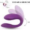 Diversion Couples Sucking Vibrator (Purple)