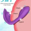 Diversion Couples Sucking Vibrator (Purple)