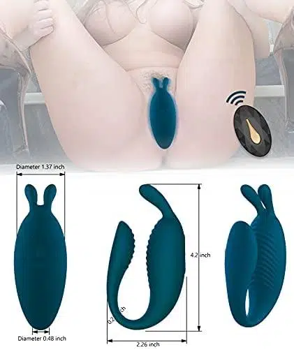 Enticement- Rabbit Remote Couples Vibrator