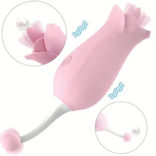 AdoreMe Rose Licking Vibrator