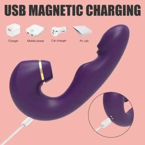 The Performer Pro 3 in 1 Sucking Vibrator