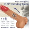 Fantasy Heating Thrusting Rotating Vibrating 360°Dildo