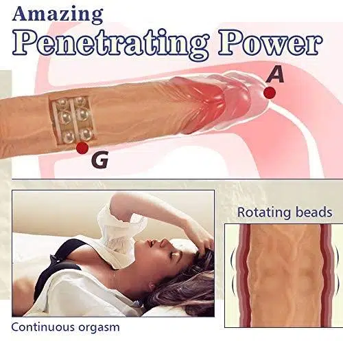 Fantasy Heating Thrusting Rotating Vibrating 360°Dildo