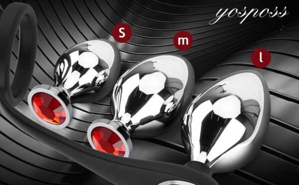 Premium Stainless Steel Anal Plug Set