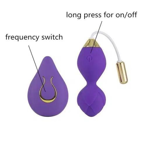 Goddess Couples Pleasure Balls (Purple)