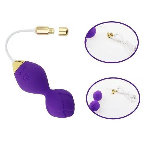 Goddess Couples Pleasure Balls (Purple)