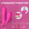 Pleaser Pro™ Combo: Cock Ring And Finger Vibrator