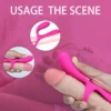 Pleaser Pro™ Combo: Cock Ring And Finger Vibrator
