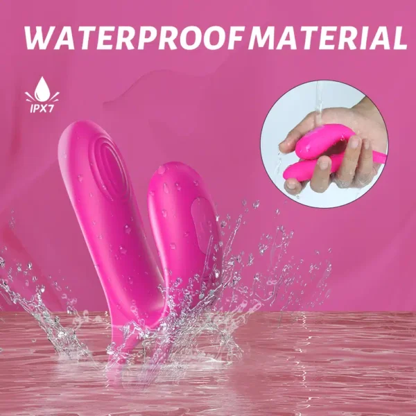 Pleaser Pro™ Combo: Cock Ring And Finger Vibrator