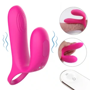 Pleaser Pro™ Combo: Cock Ring And Finger Vibrator
