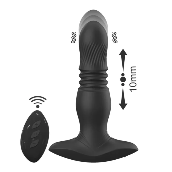 Explosion 💥 Thrusting Anal Plug Remote Contro