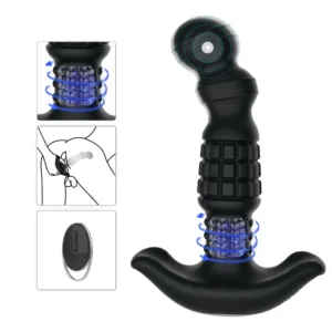 La Cuiller 360° Rotating Vibrating Remote Anal Plug