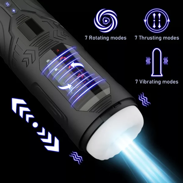 Fantasy Pro Automatic Rotating Vibrating Mastrubator