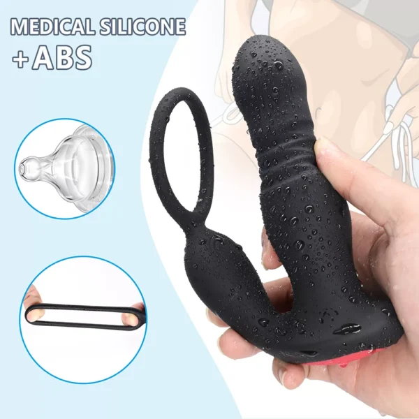 DOMINIX ✨Vibrating & Thrusting Anal Plug with Remote Control