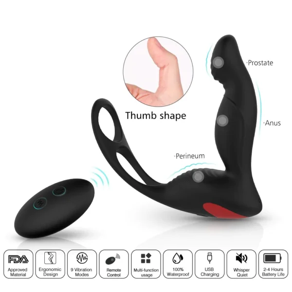 AXE 3 in 1 Prostate massager