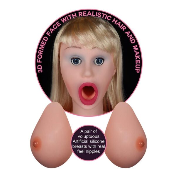 Blow Up Blond Sex Doll