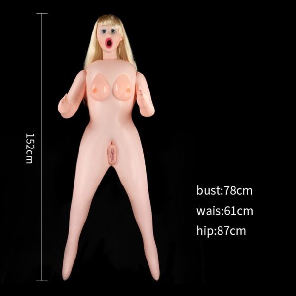 Blow Up Blond Sex Doll