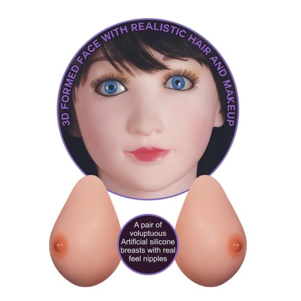 Blow Up Brunette Sex Doll