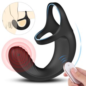 Excelsior Couples Ball & Cock Vibrator With Remote Control