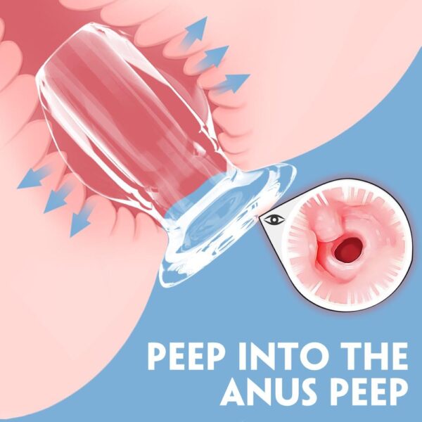 Invisible Hollow Anal Butt Plug Set