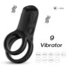 Knight Vibrating Cock Ring (Extra Removable Vibrating Bullet)