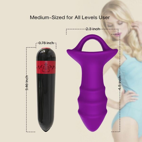 Kylin Vibrating Bullet + Butt Plug