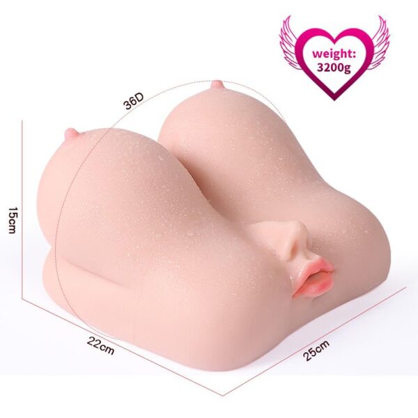 Luxury 4-in-1 Silicone Sex Doll