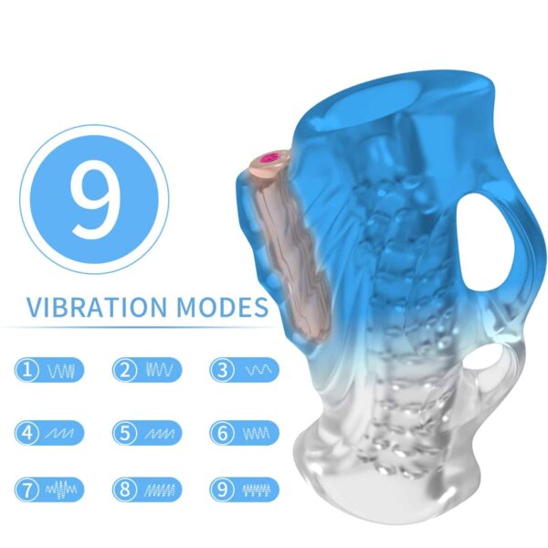 Vibrating Royal 👑 Ice Premium Hand-held Sucking Masturbator (FREE Bullet Vibrator)